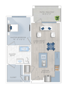 Apartments in Spring A floor plan of Apartments in Spring TX, featuring a two bedroom layout. Savannah Oaks Apartments in Spring 21000 Gosling Road Spring, TX 77388  1-833-883-3616
