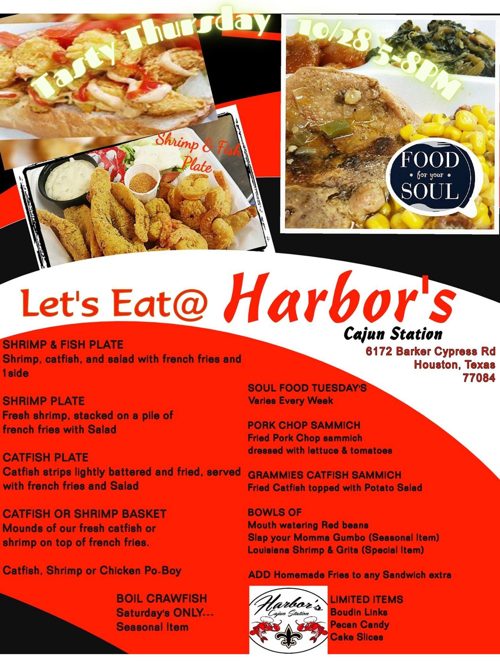 Apartments in Spring Let's eat at Harbor's, conveniently located near apartments in Spring TX. Savannah Oaks Apartments in Spring 21000 Gosling Road Spring, TX 77388  1-833-883-3616